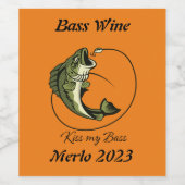 Weinkennzeichen Weinetikett (Einzelnes Label)