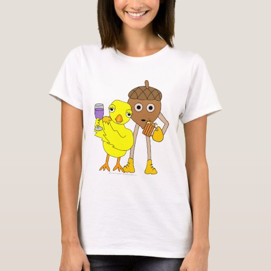 Weinkicherwalbe T-Shirt (Vorderseite)