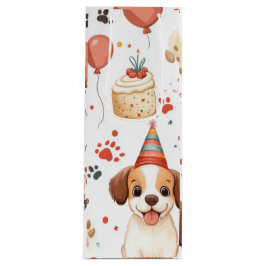 Weinkiste zum Geburtstag mit gemütlichen Hütten Geschenktüte Für Weinflaschen