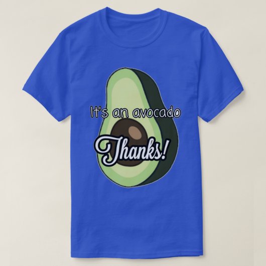 Weinkleber Avocado T-Shirt (Design vorne)