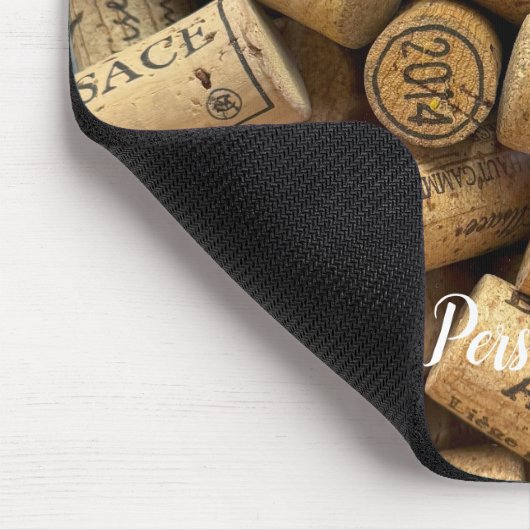 Weinkork-Cluster Mousepad (Ecke)