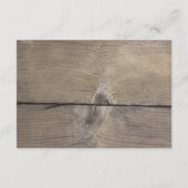 Weinkork Herzdetails Karte (Rückseite)