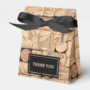 Weinkorken Gunst Box Geschenkschachtel