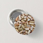 Weinkorken-Knopf Button (Vorne & Hinten)