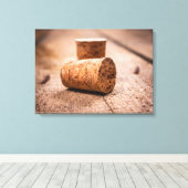 Weinkorken Leinwanddruck (Insitu (Holzboden))