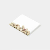 Weinkorken Post-it® Notizen (angewinkelt)
