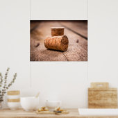 Weinkorken Poster (Küche)