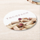 Weinkorken Untersetzer für kundenspezifisches Papi (Angewinkelt)