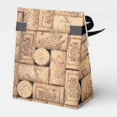 Weinkorks Gefälligkeitsbox Geschenkschachtel (Rückseite)