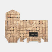 Weinkorks Gefälligkeitsbox Geschenkschachtel (Ungefaltet)
