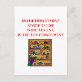 Weinkostgeschenke Postkarte (Vorderseite)