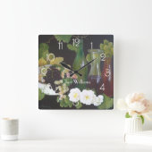 Weinkultur Personalisiert Quadratische Wanduhr (Zuhause)