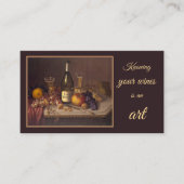 Weinkultur und Erde Kunst - Ereignisse Karte (Vorderseite)