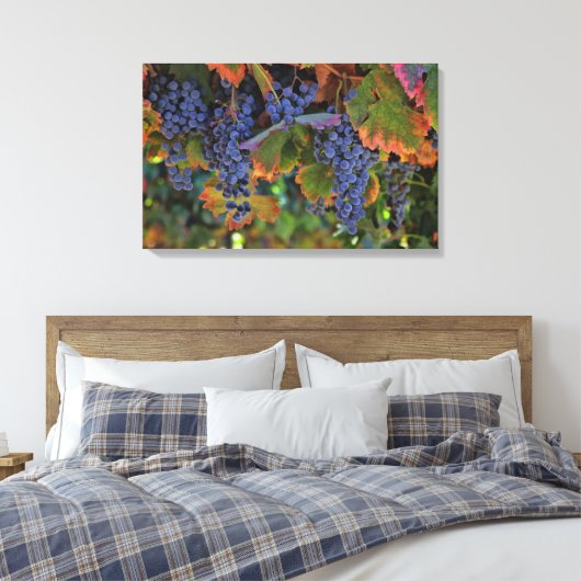 Weinkultur und Erde Leinwand Weinroute Mendrisiott (Insitu (Schlafzimmer))