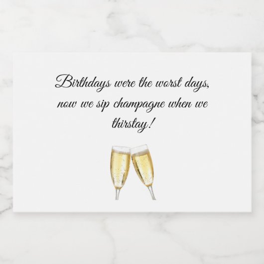 Weinkultur und Erde Schaumweinetikett (Einzelnes Label)