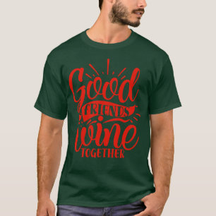 Weinkultur und Erde T-Shirt