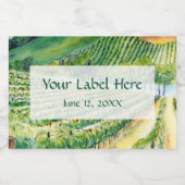 Weinkultur und Erde Weinroute Mendrisiotto Schaumweinetikett (Einzelnes Label)