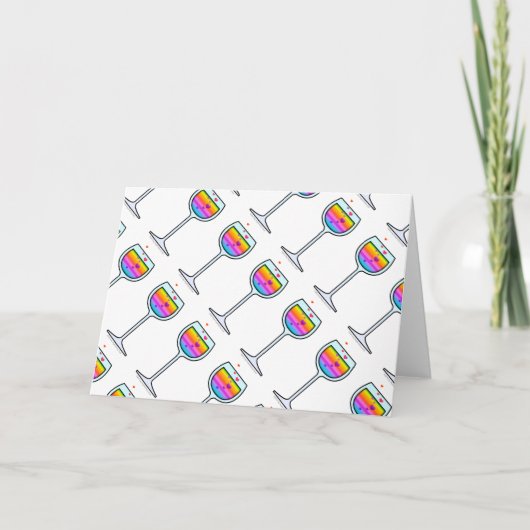 WEINKUNSTKARTE & NOTE CARD KARTE (Vorderseite)