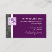 Weinlager Visitenkarte (Vorderseite)