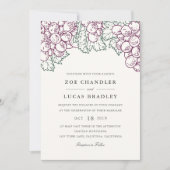 Weinland | Einladung zur Hochzeit (Vorderseite)