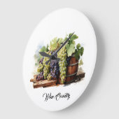 Weinland Große Wanduhr (Winkel)