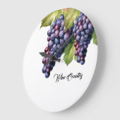 Weinland Große Wanduhr (Winkel)