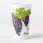 Weinland Latte Tasse (Vorderseite)