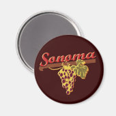 Weinland Magnet (Vorderseite/Rückseite)