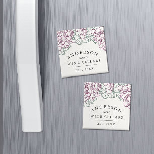 Weinland   Personalisierter Weinkeller Zuhause Magnet