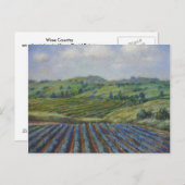 Weinland Postkarte (Vorne/Hinten)