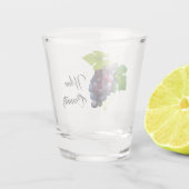 Weinland Schnapsglas (Rückseite)