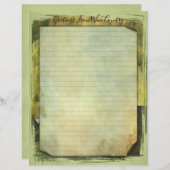 Weinland-Stationar 8.5''x11' (Vorne/Hinten)