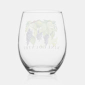 Weinland Weinglas Ohne Stiel (Rückseite)