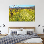 Weinlandfrühling Leinwanddruck (Insitu (Schlafzimmer))