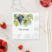 Weinlandpapier Serviette (Beispiel)