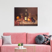 Weinleben Leinwanddruck (Insitu (Wohnzimmer))