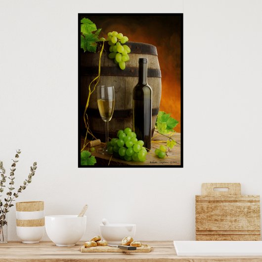 Weinleben Poster (Küche)