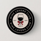 Weinliebhaber Club Squad Button (Vorderseite)