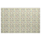 Weinliebhaber Flaschen mit Namen Gemustert Stoff (Fat Quarter (45,7 x 55,9 cm))