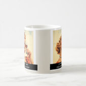 Weinliebhaber Funny Retro 50er Sprichwort Kaffeetasse (Mittel)