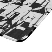 Weinliebhaber Glas-Schneidebrett Schneidebrett (Ecke)