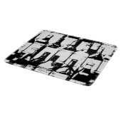 Weinliebhaber Glas-Schneidebrett Schneidebrett (Ecke)