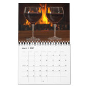 Weinliebhaber-Kalender in Kleinformat Kalender (Mär 2027)
