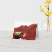 Weinliebhaber - Karte "UnCorKed" (Gelbe Blume)