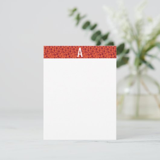 Weinliebhaber Mitteilungskarte (Stehend Vorderseite)