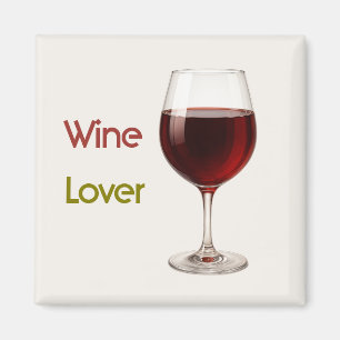 Weinliebhaber Moderner Thanksgiving-Magnet Magnet