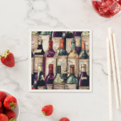 Weinliebhaber Napkins Serviette (Beispiel)