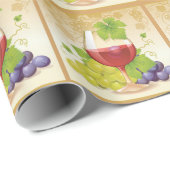 Weinliebhaber Packpapier (Rolleneckpunkt)