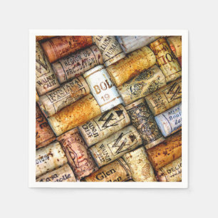 Weinliebhaber Papier Napkins Serviette