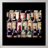 Weinliebhaber Poster (Vorne)